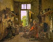  Martin  Drolling Interior of a Kitchen USA oil painting artist